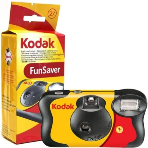 Kodak FunSaver 800 Speed Film Camera Set (4 Cameras)