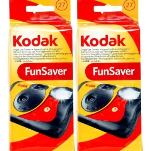 Kodak FunSaver single-use cameras for weddings and parties