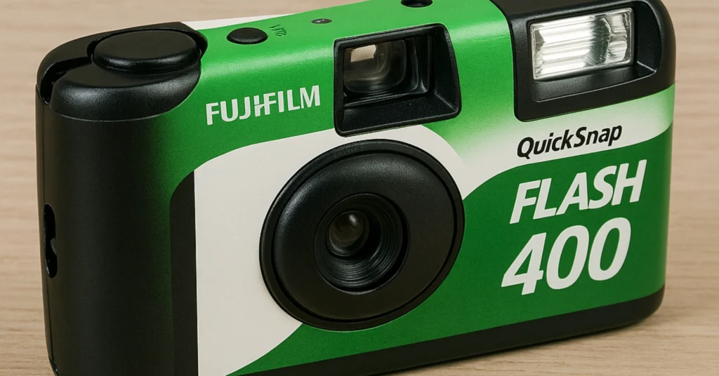 Best Disposable Cameras for Beginners 2 Fujifilm Quicksnap Flash 400