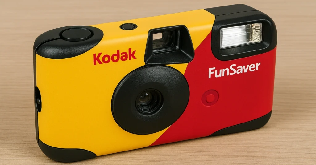 Best Disposable Cameras for Beginners 3 Kodak FunSaver Disposable Camera