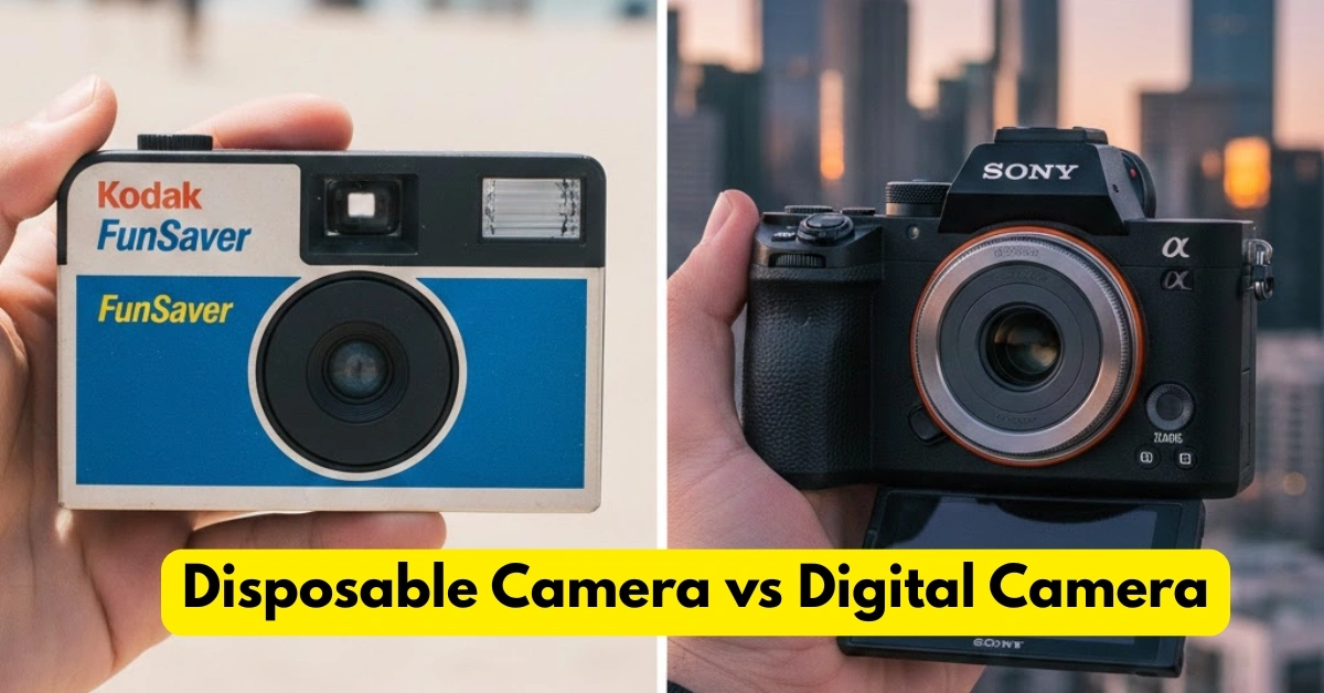 Disposable Camera vs Digital Camera