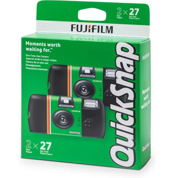 Fujifilm QuickSnap disposable camera 27 shots for travel and parties