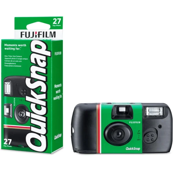 Fujifilm disposable camera QuickSnap for travel and events