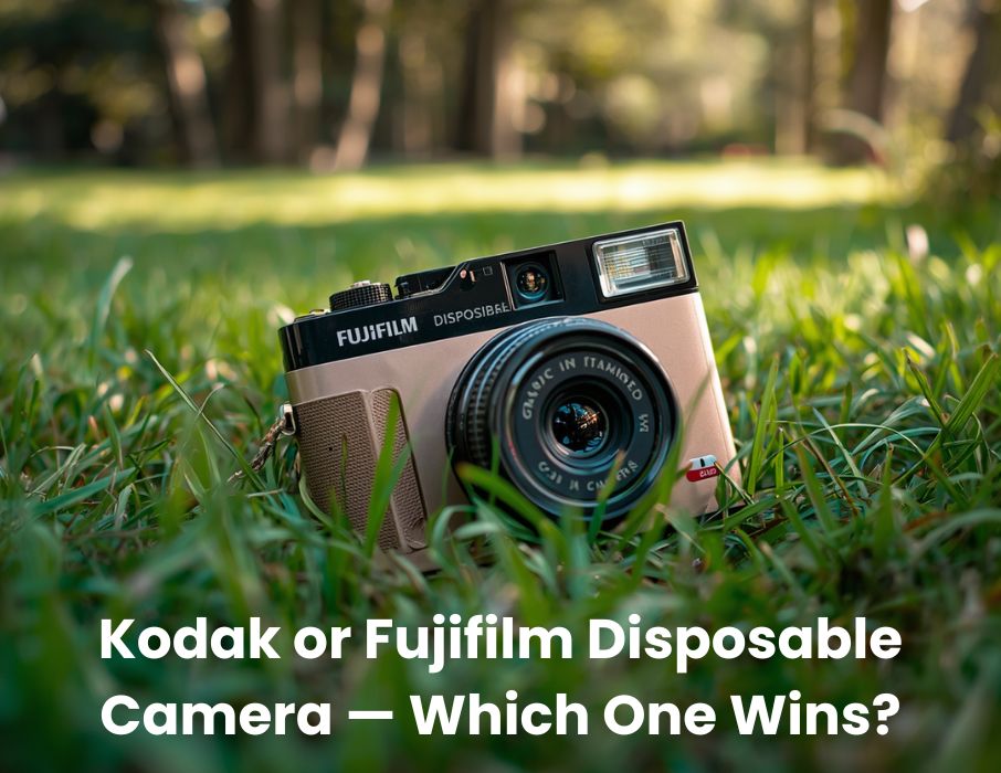 Kodak or Fujifilm Disposable Camera — Which One Wins?